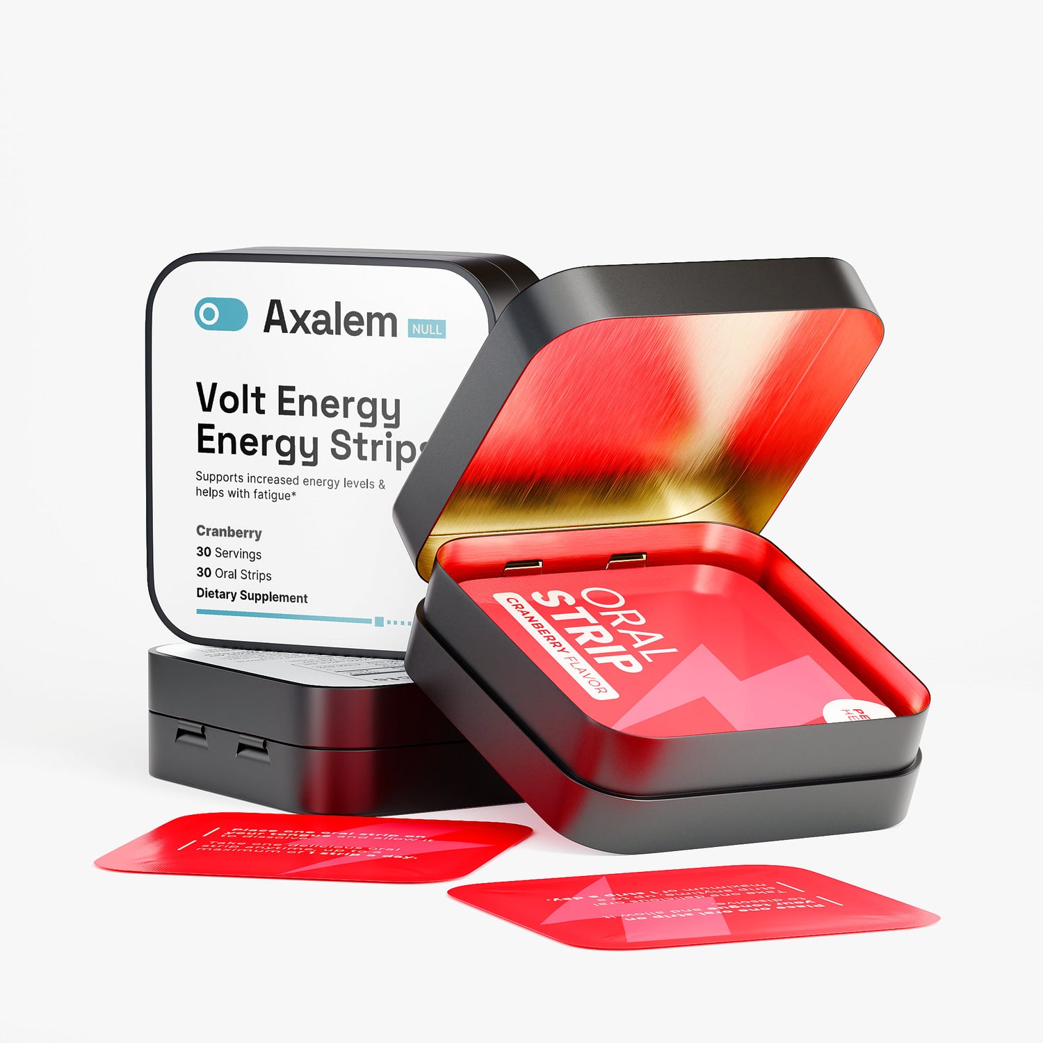 Volt Energy: Instant Focus Strips (Cranberry)