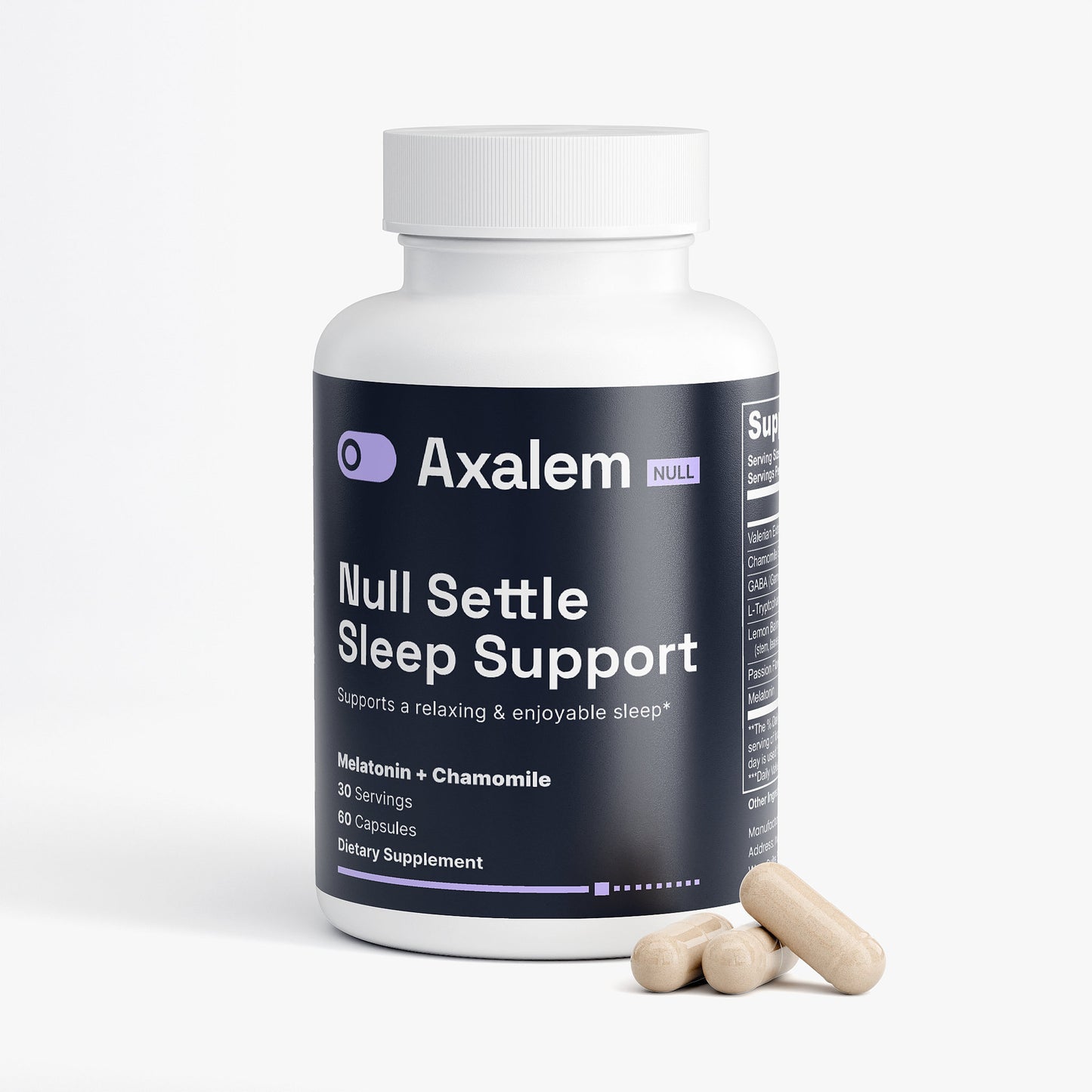 Null Settle Sleep Support
