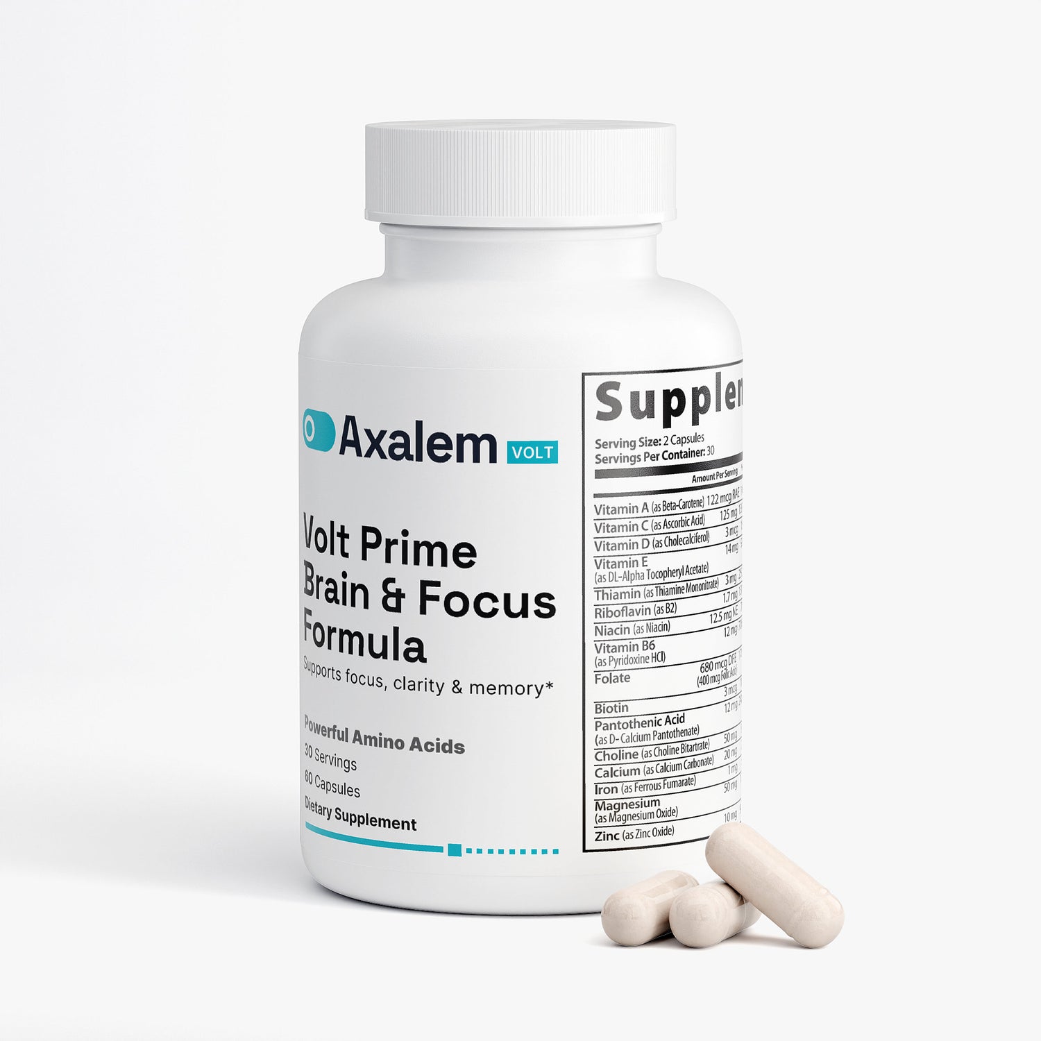 Volt Prime Brain & Focus Formula