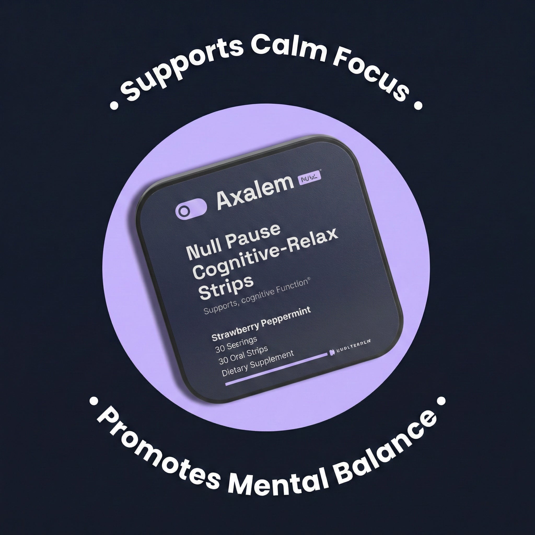 Null Pause: Anti-Anxiety Strips (Berry Mint)