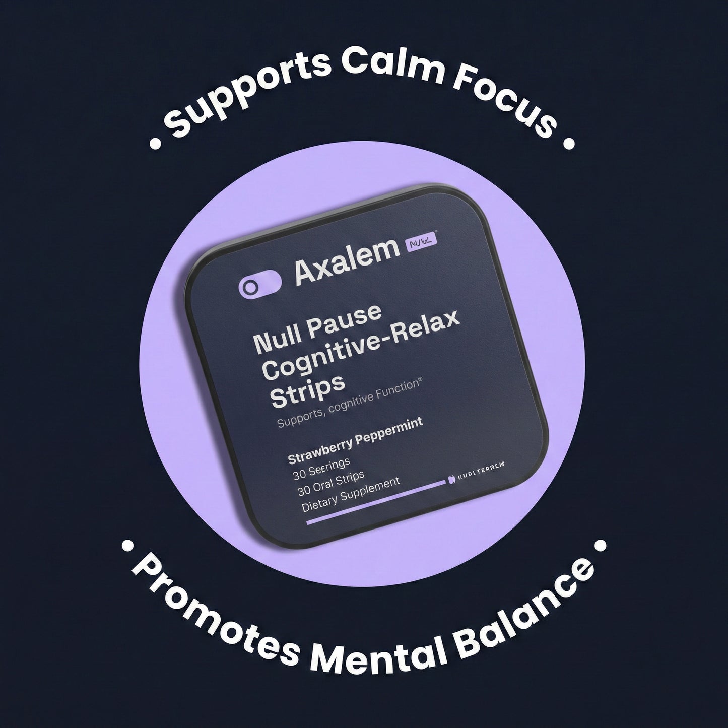 Null Pause: Anti-Anxiety Strips (Berry Mint)