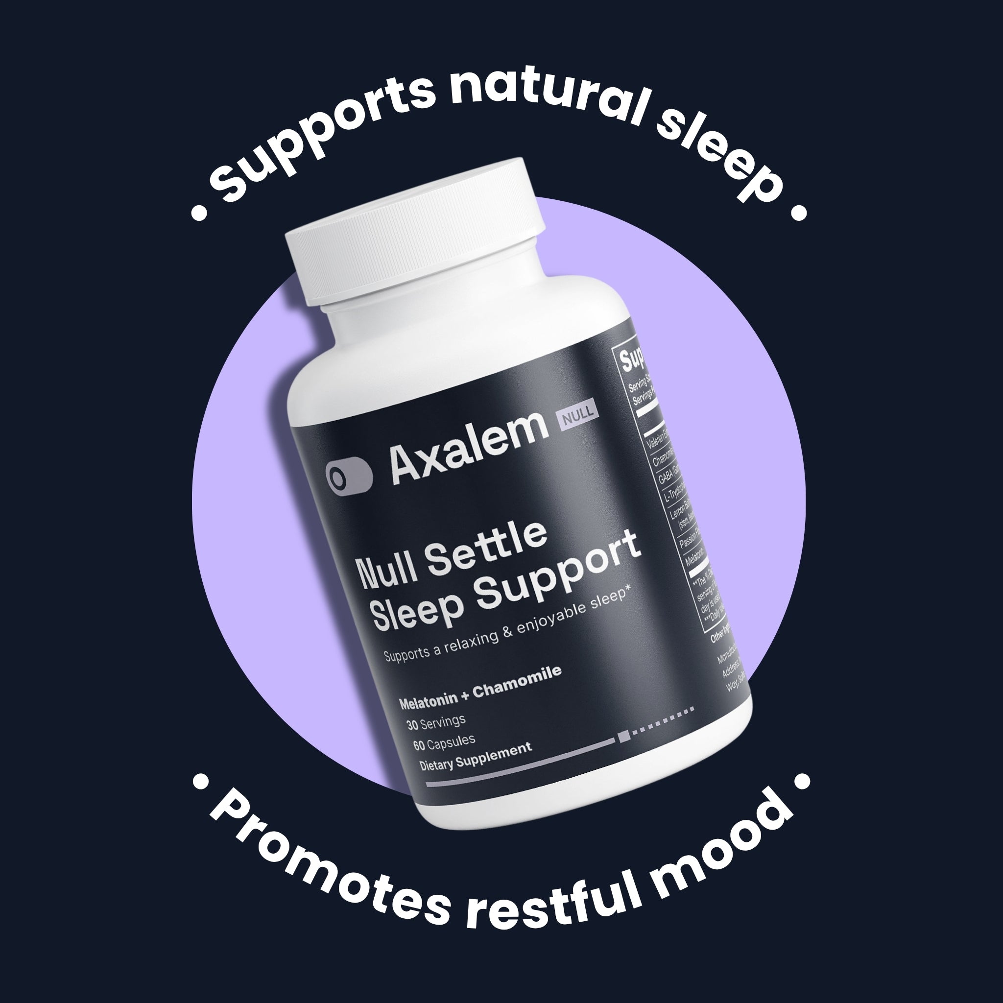 Null Settle Sleep Support