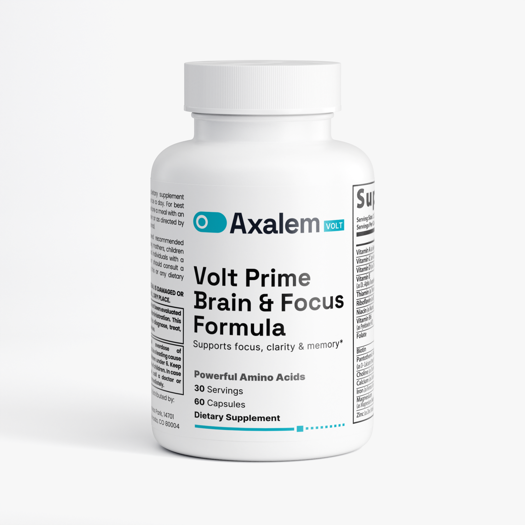 Volt Prime Brain & Focus Formula